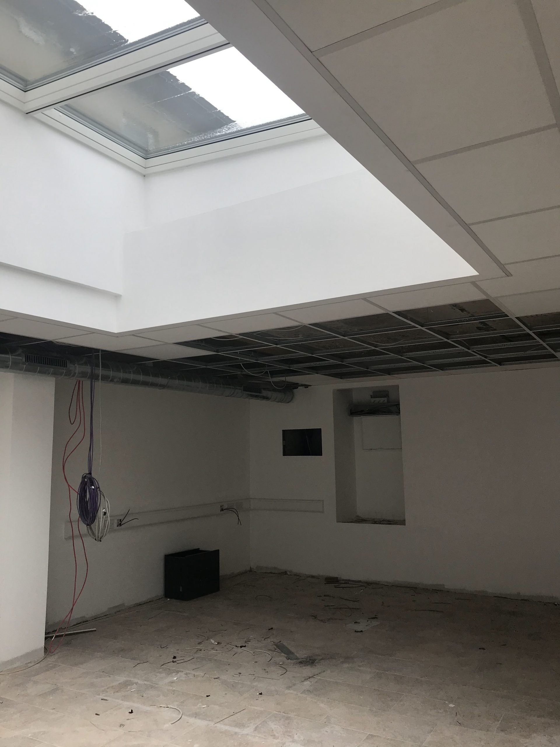 New Skylight in meeting space